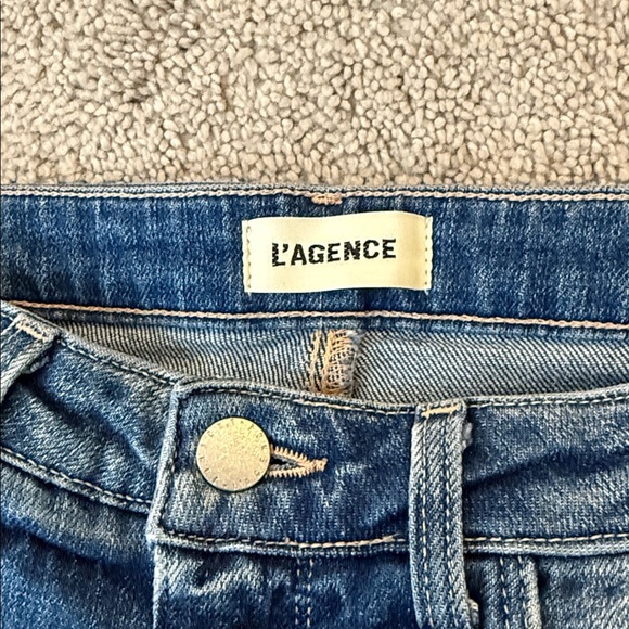 L’AGENCE Scottie Wide-Leg Jeans | Size 25 | Hayward Wash - Picture 8 of 13